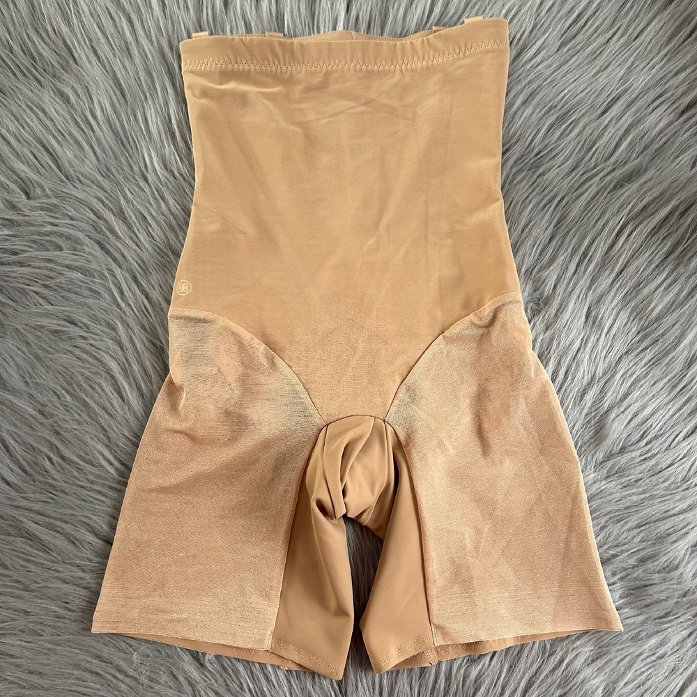 HoneyLove SculptWear SuperPower Short Women's Size XS‎ Tan Shapewear Sculpting